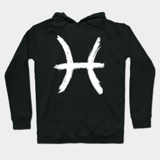 Pisces Zodiac Sign Symbol Hoodie